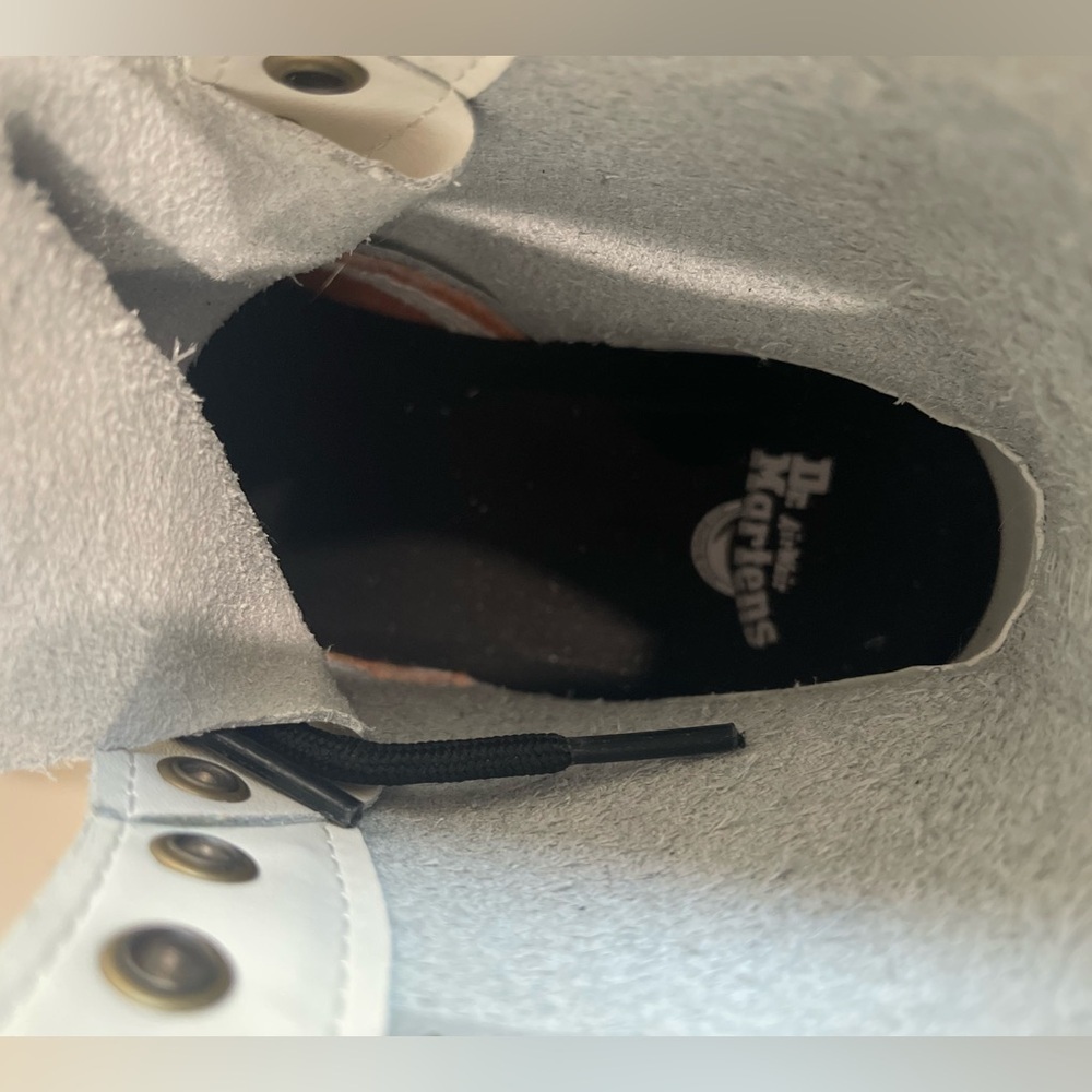 Dr. Martens  Combat Boots - White, Size 6 - Picture 7 of 9